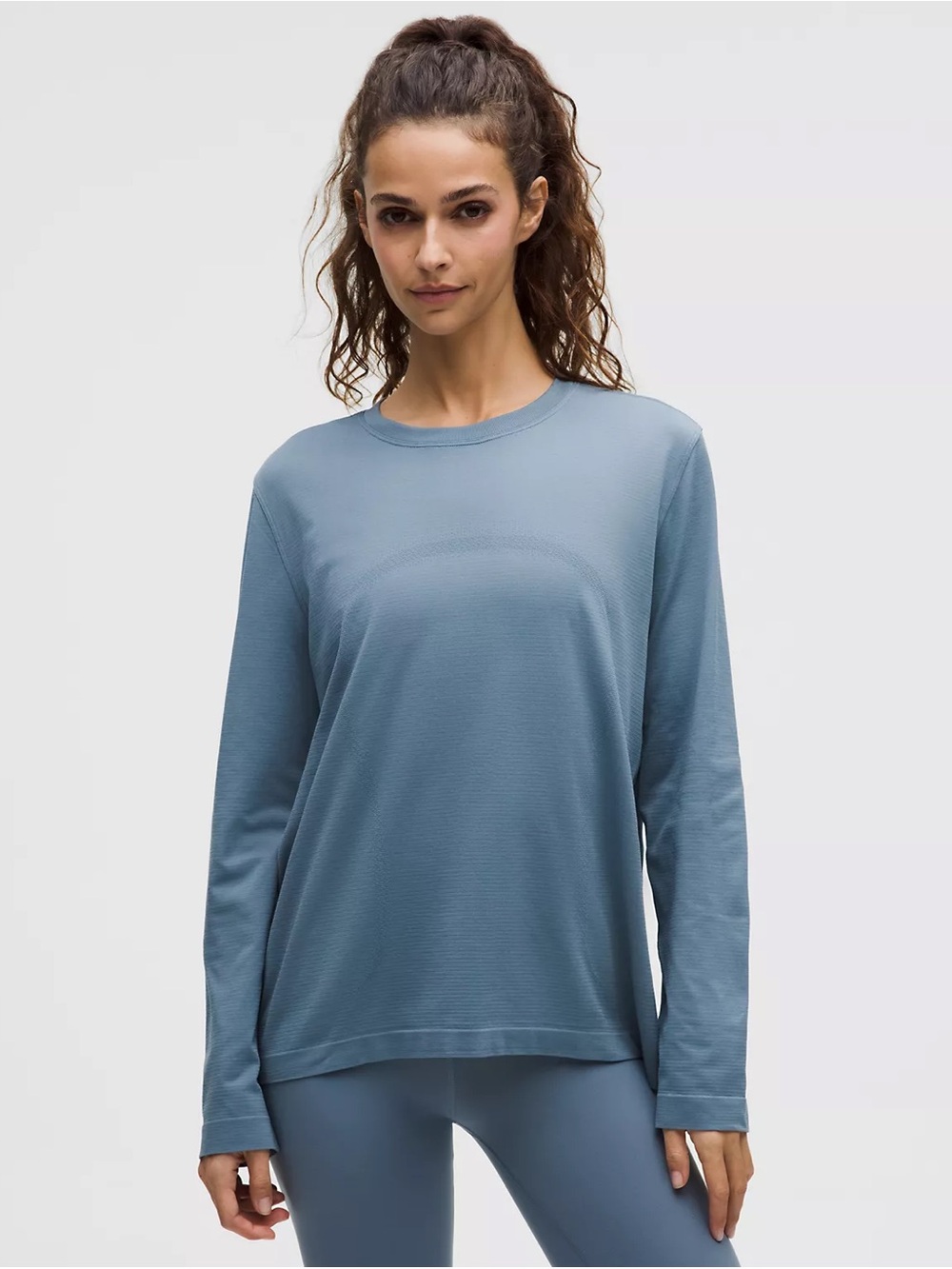 Swiftly Relaxed Long-Sleeve Shirt Hip Length